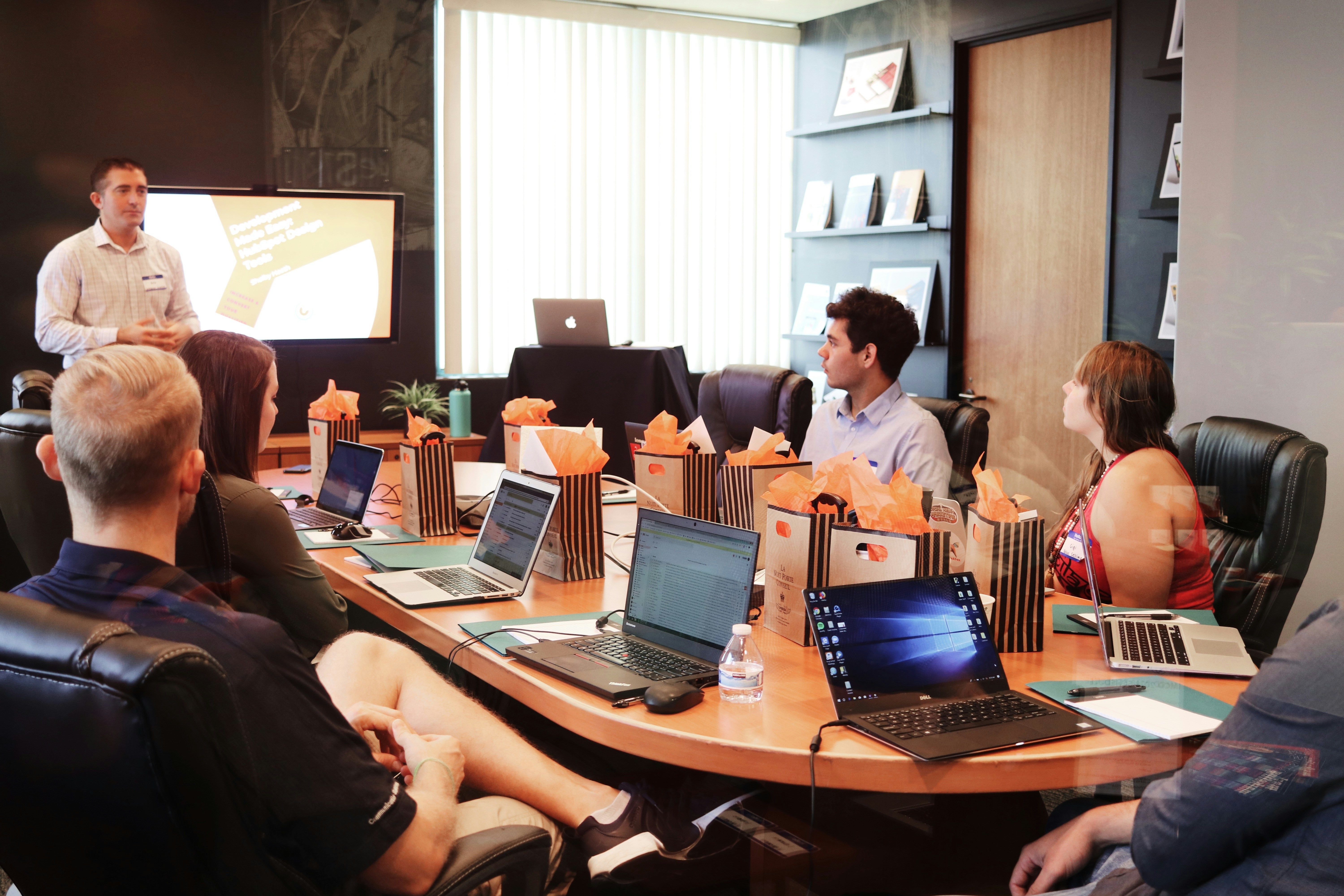 OnPace team meeting with a client to map automation opportunities